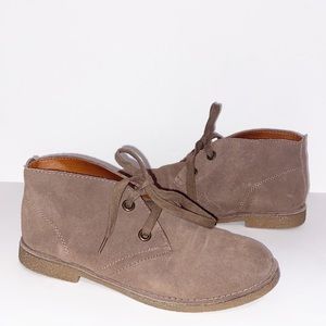 Lucky Brand Emilia Tan Leather Lace Up 
